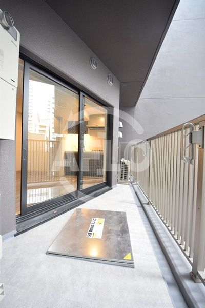 エスリードコート堺筋本町のバルコニー|エスリードコート堺筋本町　バルコニー