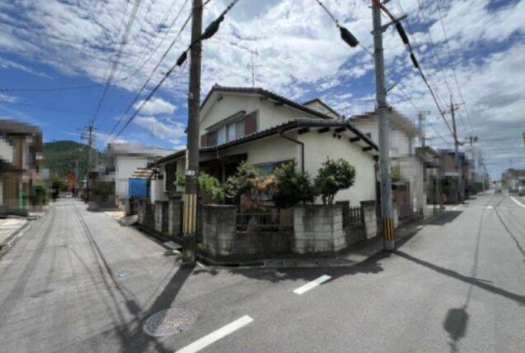野洲市栄　売土地の外観