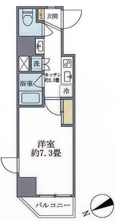 KDXレジデンス文京湯島の間取り