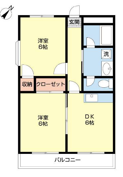 フォルテ久米川の間取り