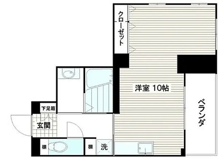 フォルク板橋の間取り|間取りです。