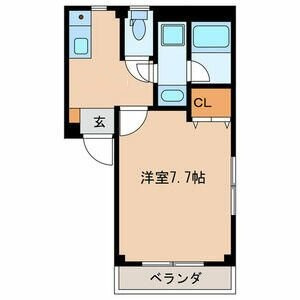 メゾン壱番館の間取り|間取りです。