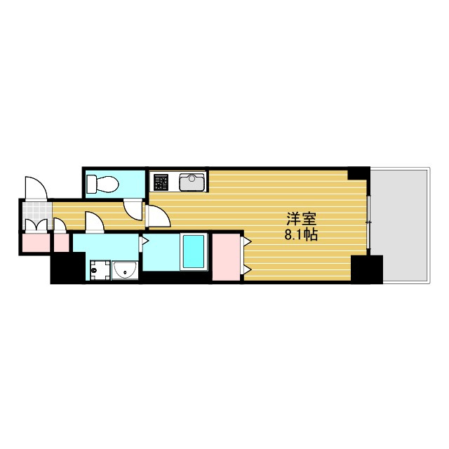 BPRレジデンス江坂の間取り