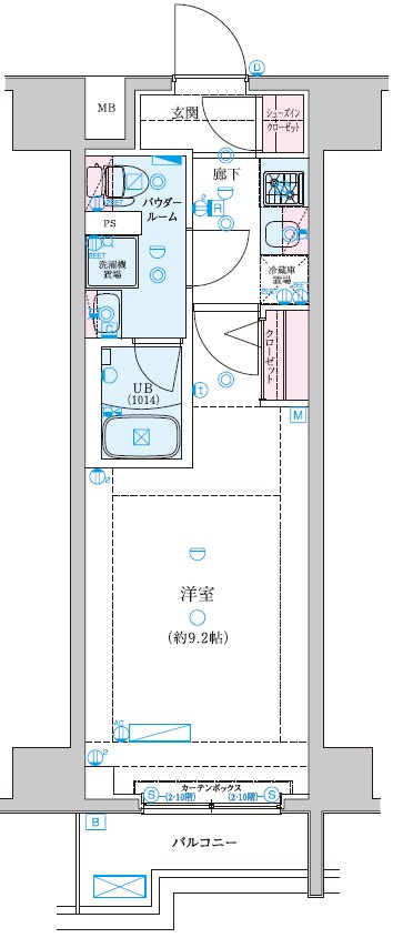 GENOVIA新子安の間取り