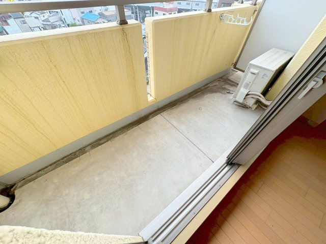 フローライト上新庄駅前のバルコニー