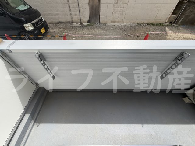 Tio瓢箪山のバルコニー