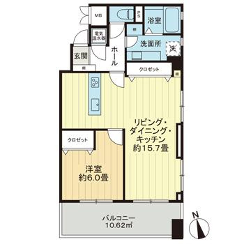 ハイム白金の間取り