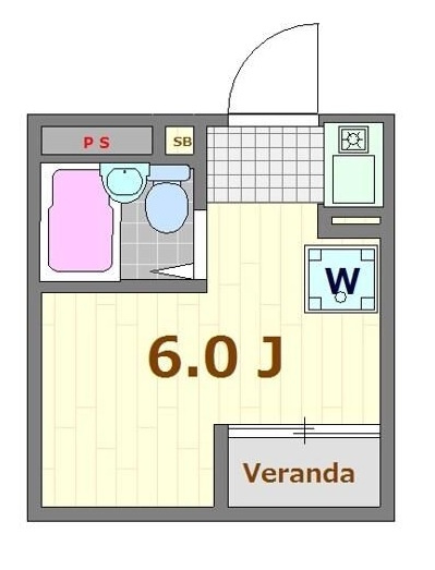 オーク・ビルの間取り|間取りです。