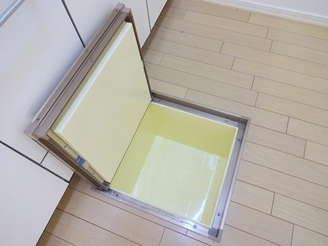 カーサ　アリビオの収納|★1階ならではの床下収納2ヶ所あり★