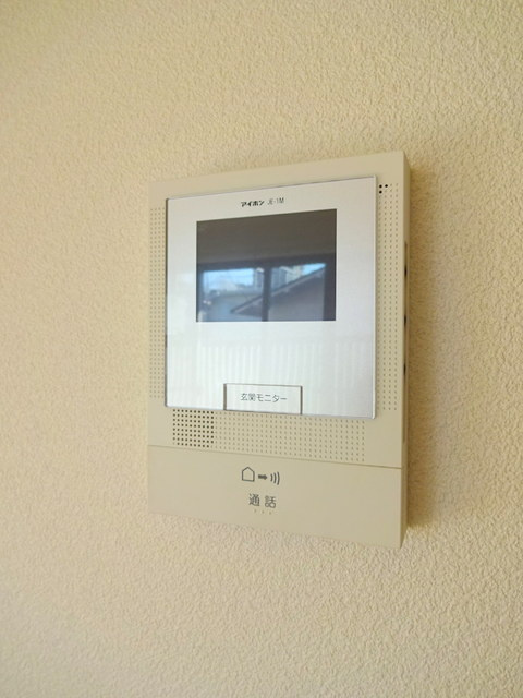 カーサ　アリビオのセキュリティ|★訪問者の顔が見れるＴＶモニターインターホン★