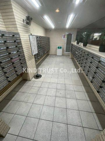 大淀町スカイハイツのロビー|建物の内部です