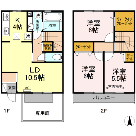 リアン万々の間取り