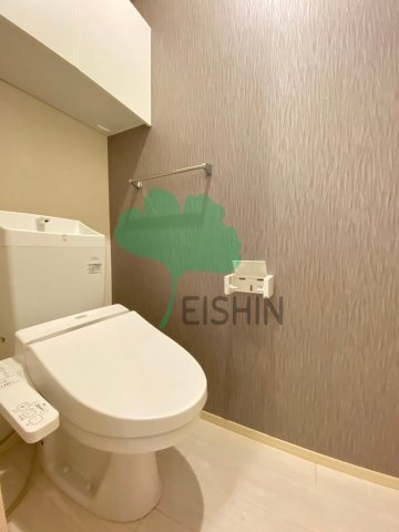 フェリオ箱崎駅前のトイレ|清潔感のあるトイレです。