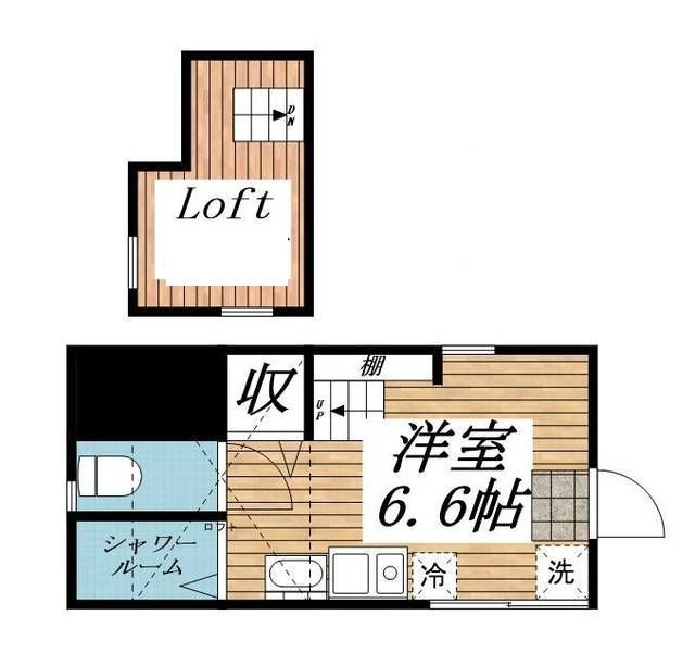 プレステージ椎名町の間取り|間取りです。