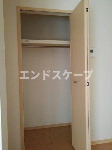 アンジュ・プレッソＢの収納|高崎、前橋のお部屋探しはエンドスケープまで！お客様の理想お聞かせ下さい♪