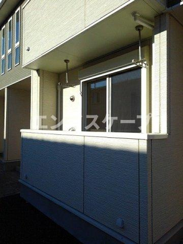 アンジュ・プレッソＢのバルコニー|高崎、前橋のお部屋探しはエンドスケープまで！お客様の理想お聞かせ下さい♪