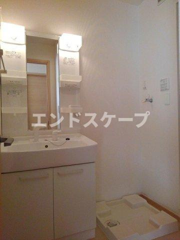アンジュ・プレッソＢの洗面所|高崎、前橋のお部屋探しはエンドスケープまで！お客様の理想お聞かせ下さい♪