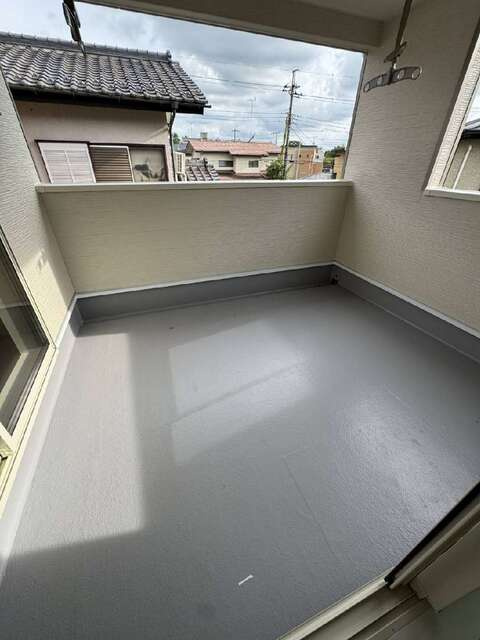 クレイドルガーデン宇都宮市野沢町第5　新築一戸建てのバルコニー