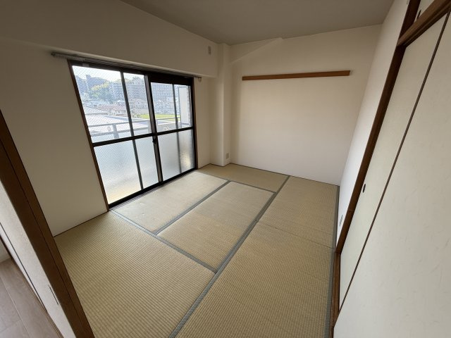 ハイツ桃山Ⅱの寝室