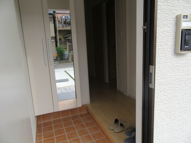 ステイシー久我の玄関
