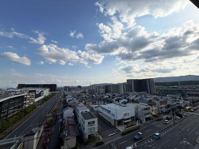 京都桂川つむぎの街マークスクエアの展望