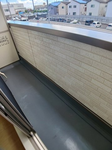 ティープラント朝日のバルコニー