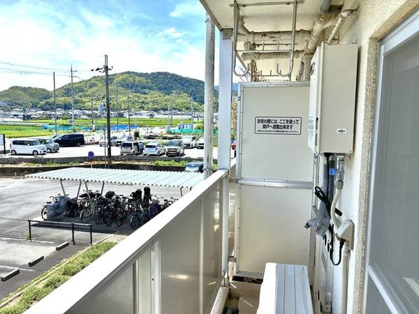 ビレッジハウス長岡1号棟のバルコニー|ビレッジハウスの同一物件・同一タイプの間取りの写真です