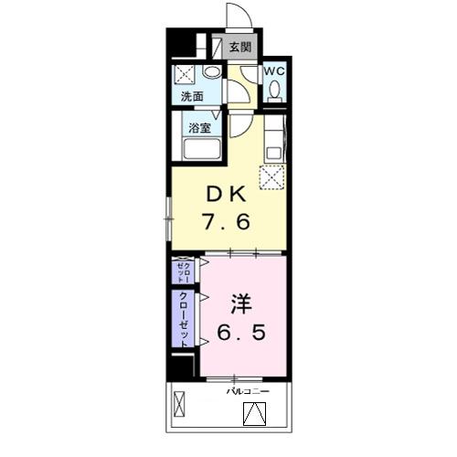 桂川サン・ライフの間取り