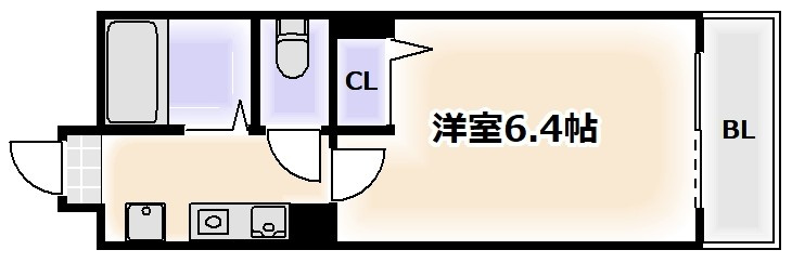 Novum Rosa(ノームローザ)の間取り