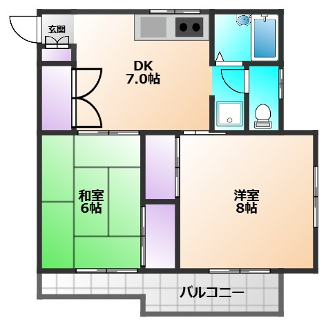 メゾン恋ヶ窪の間取り