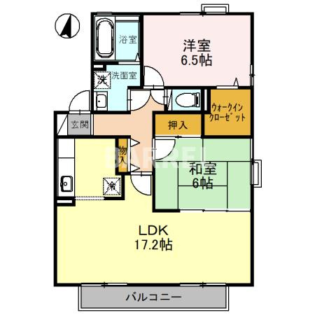 カメリアコートの間取り