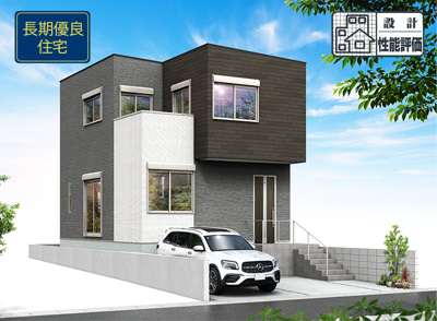 【外観パース】 | 静岡市清水区草薙1丁目 4期 新築建売 | 外観パースです