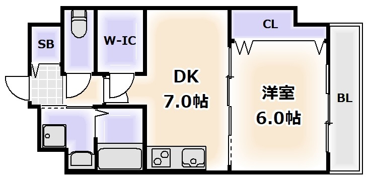 Varius長居公園（ヴァリウス長居公園）の間取り
