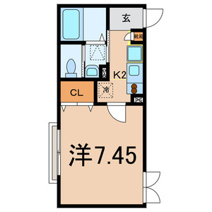 Le premier Houeiの間取り|間取りです。