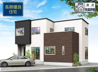 【外観パース】 | 静岡市清水区折戸 9期 新築一戸建て 7号棟 | 外観パースです