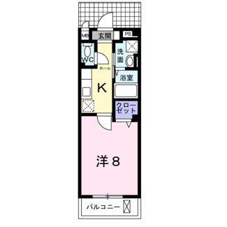 【間取り】 | プラシード鳥羽Ⅰ