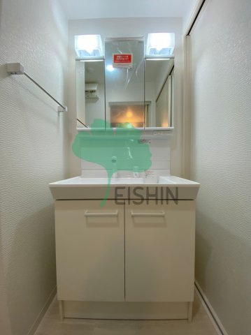 リレア山王の洗面所|シンプルで使いやすい洗面台です！