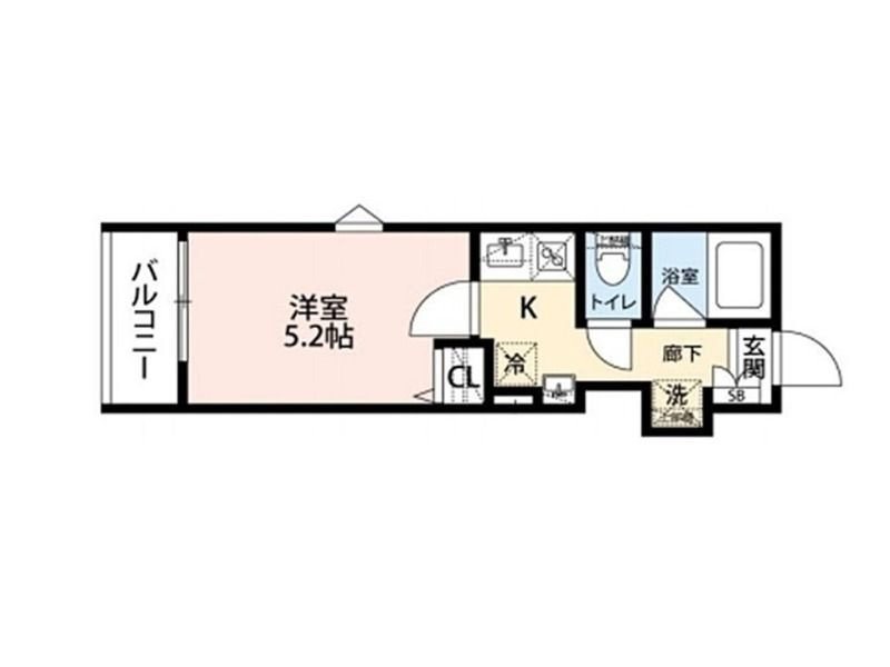 グランクオール朝霞の間取り