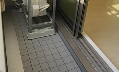 マンション鷹の巣　Ｄ棟のバルコニー