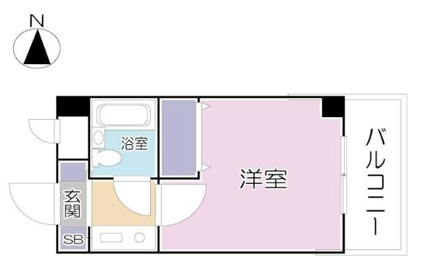 ラポール南浦和の間取り
