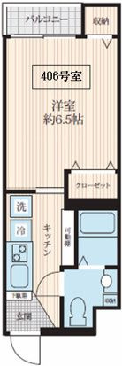 フォセット西川口の間取り