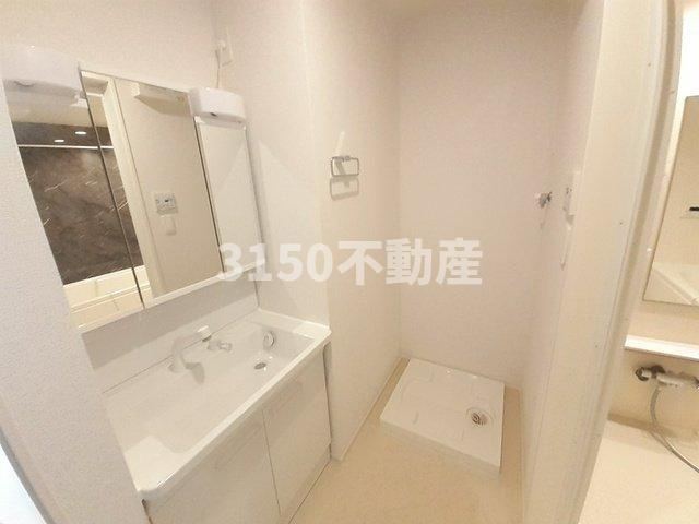カーサ　ノア　Ⅰの洗面所|コンパクトで使いやすい洗面所