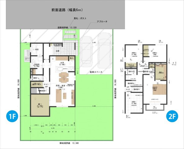 四季の杜 鹿島新町 8号地の間取り