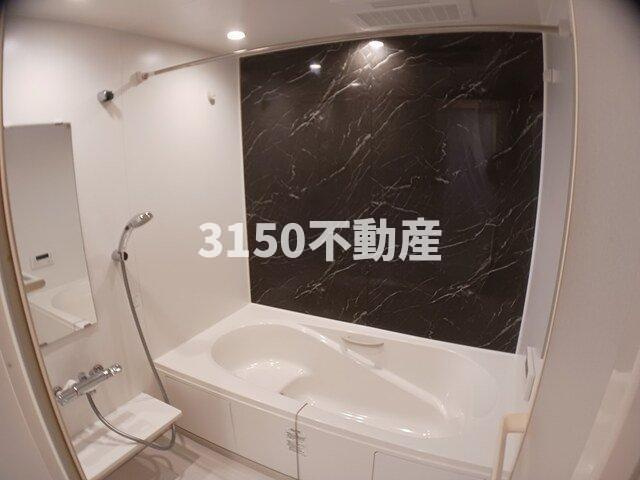 ジェルメ　アールＡの浴室|日々の疲れを癒すお風呂付です