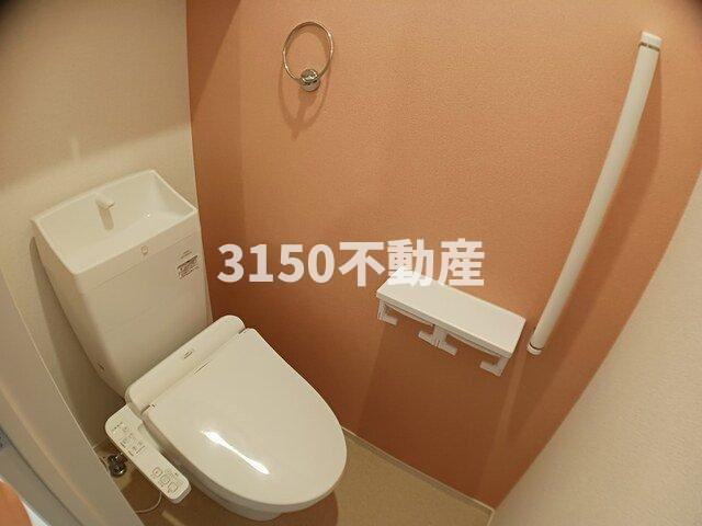 ジェルメ　アールＡのトイレ|コンパクトで使いやすいトイレです