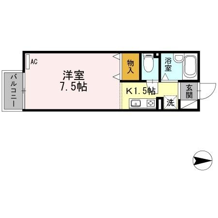 【間取り】 | セジュール池端パーク　Ｂ棟