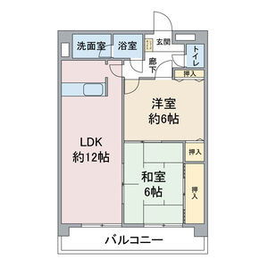 【間取り】 | リバーサイド雅