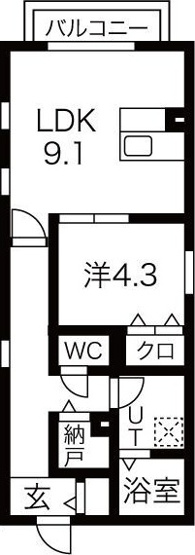 【間取り】 | Anecis川名