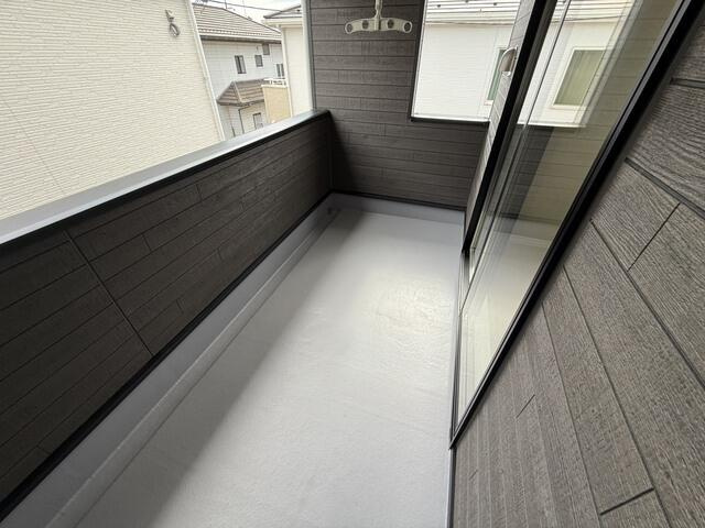 クレイドルガーデン宇都宮市中久保第３　新築一戸建てのバルコニー