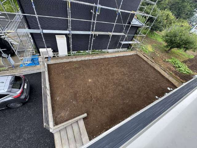 クレイドルガーデン真岡市並木町第7　新築一戸建ての庭